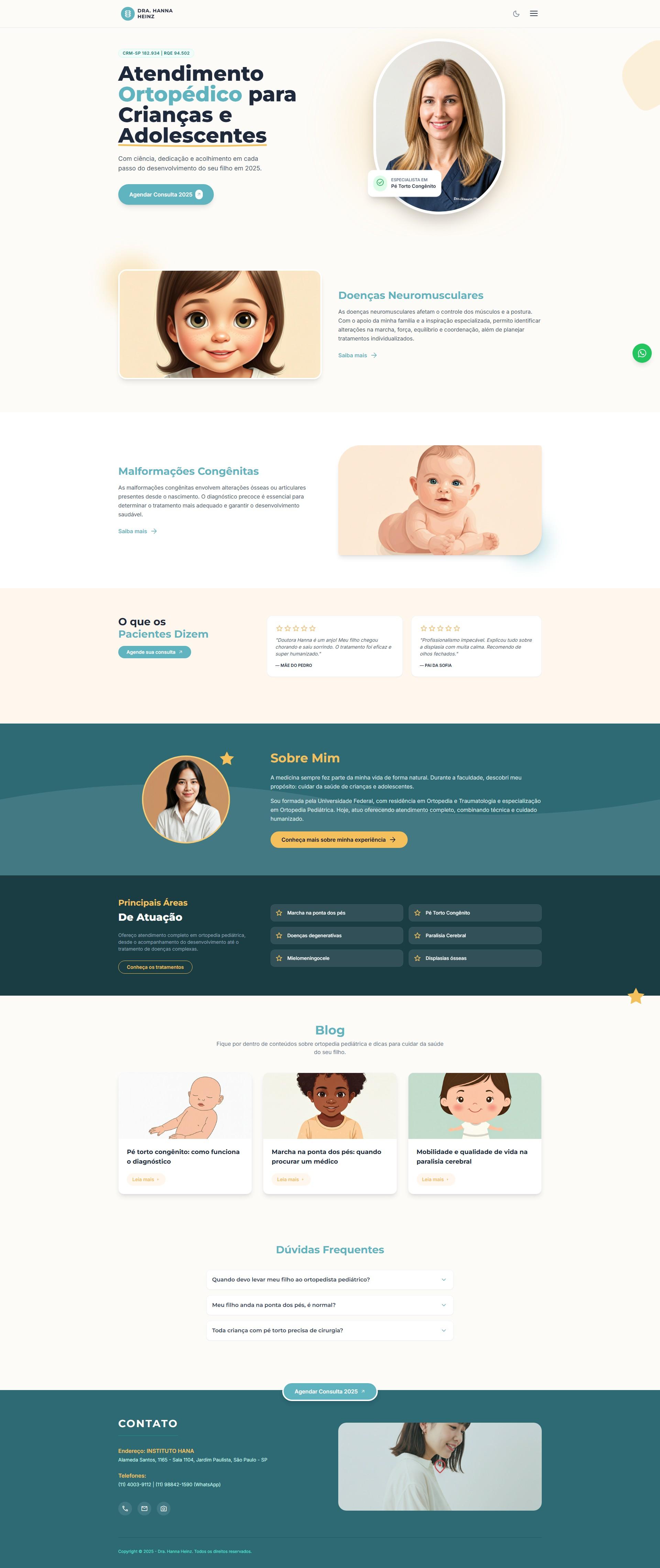 Clínica de Ortopedia Pediátrica